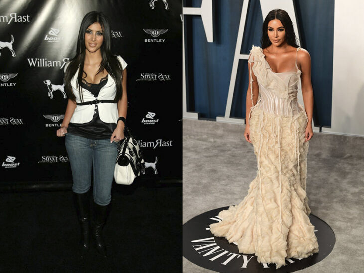 Evolución de estilo de Kim Kardashian