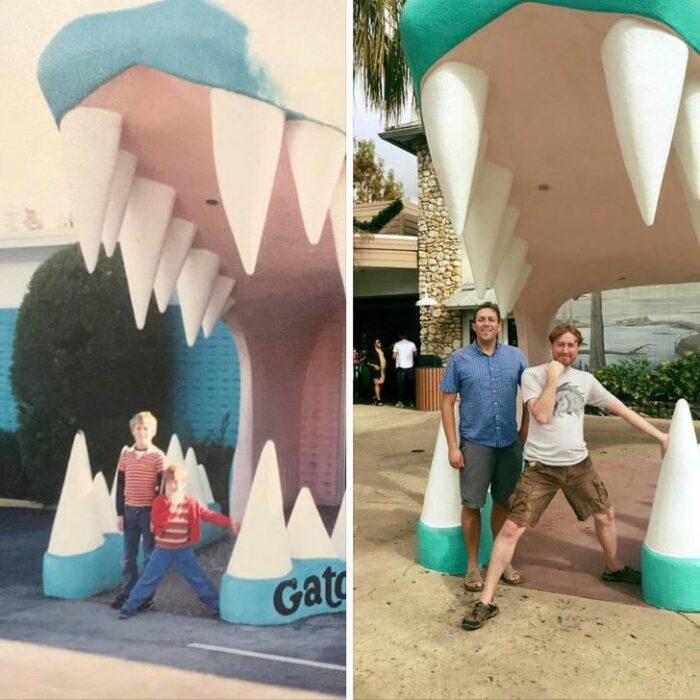 hermanos en museo; Fotos antes y ahora que nos traen el aroma de la nostalgia