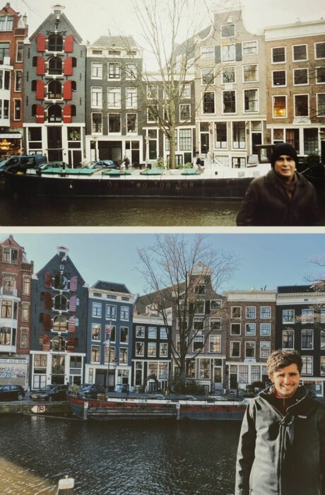 mujer de viaje; Fotos antes y ahora que nos traen el aroma de la nostalgia