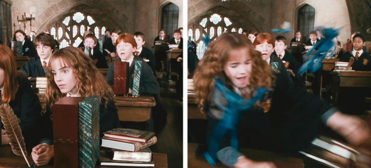 Hermione gritando ;13 Detalles de Harry Potter que solo un muggle no ha notado