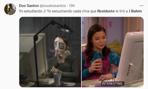 memes de la pelea de J Balvin contra Residente 