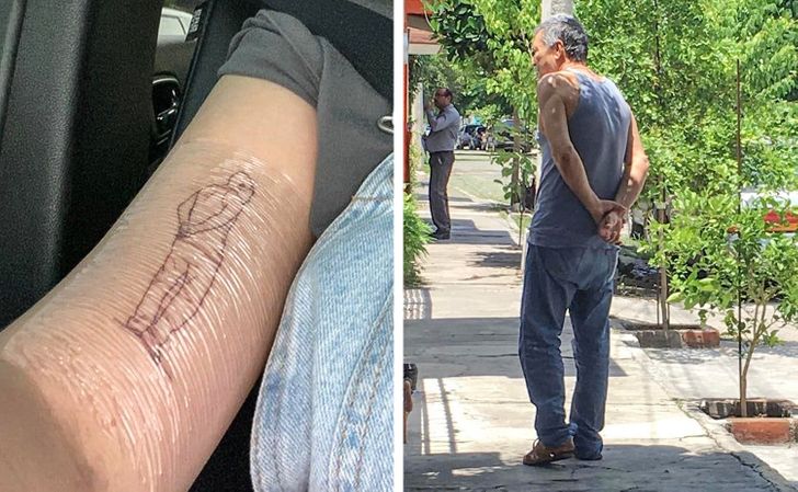 Persona con un tatuaje en su cuerpo con un gran significado