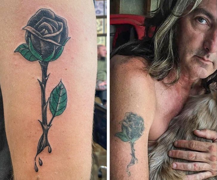 Persona con un tatuaje en su cuerpo con un gran significado