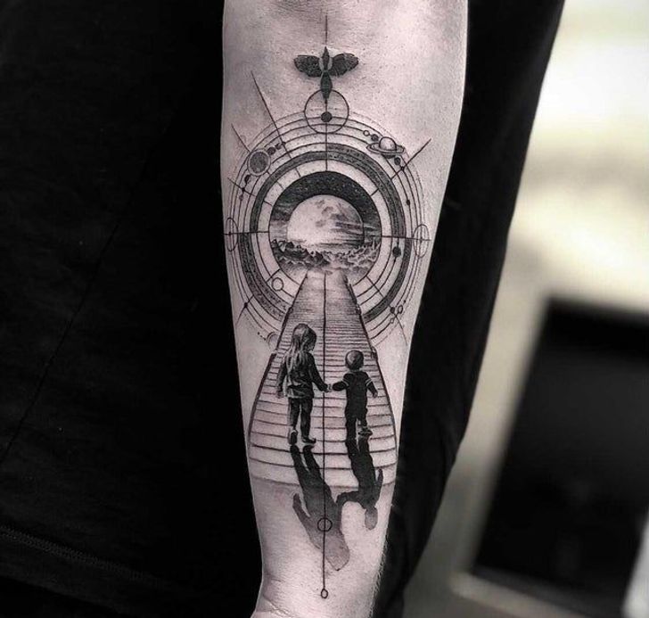 Persona con un tatuaje en su cuerpo con un gran significado