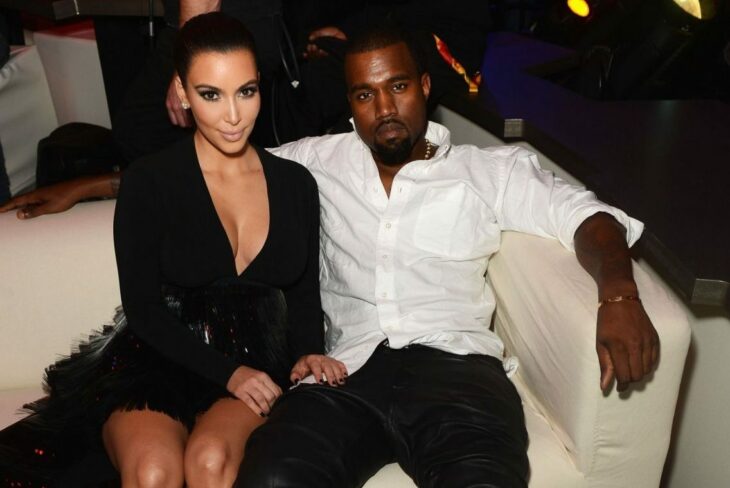 Kanye West y Kim Kardashian