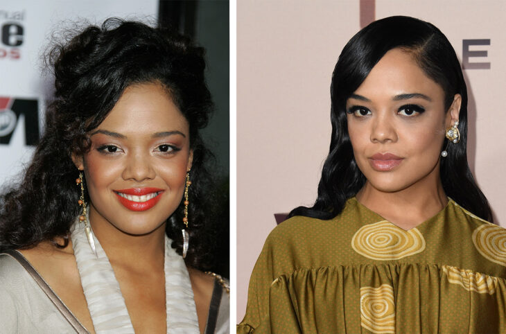 Tessa Thompson al inicio de su carrera vs en la actualidad