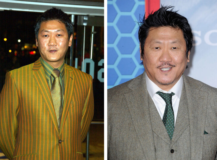 Benedict Wong de joven vs en la actualidad