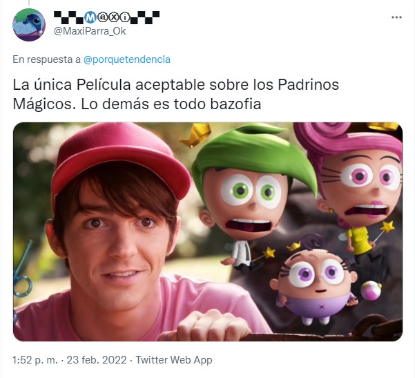 imagen de Drake Bell a lado de Cosmo y Wanda