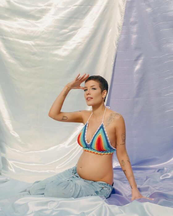 Halsey embarazada 