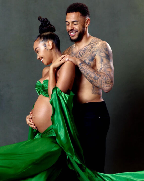 Leigh-Anne Pinnock y Andre Gray