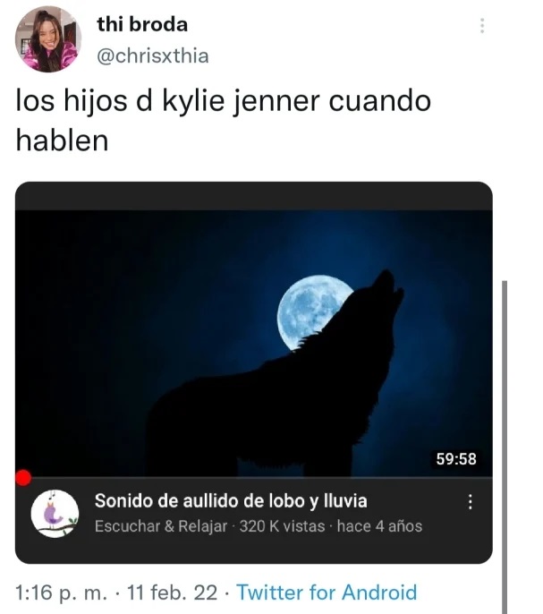 Memes sobre el hijo de Kylie Jenner