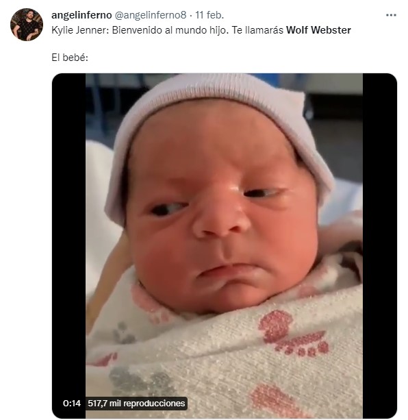 Memes sobre el hijo de Kylie Jenner