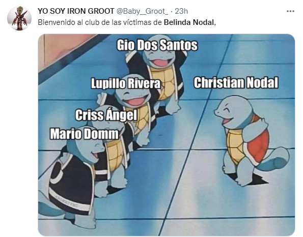 Memes del rompimiento entre Belinda y Christian Nodal