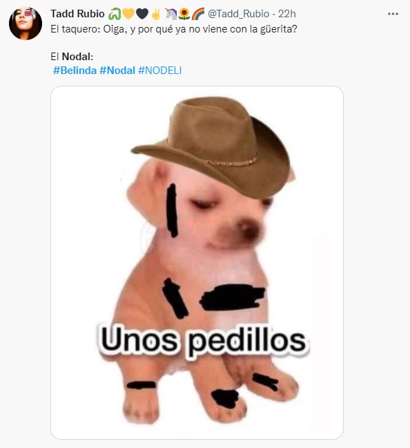 Memes del rompimiento entre Belinda y Christian Nodal
