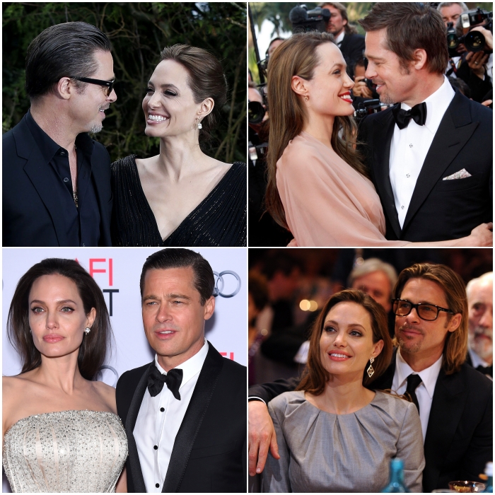 Angelina Jolie y Brad Pitt
