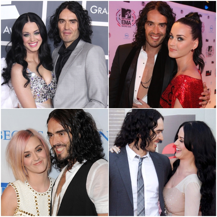 Katy Perry y Russell Brand