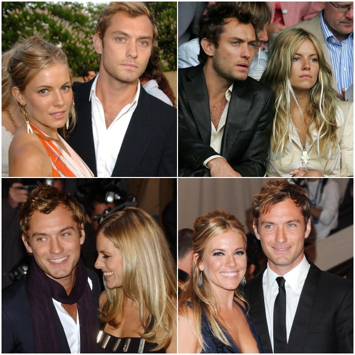 Jude Law y Sienna Miller