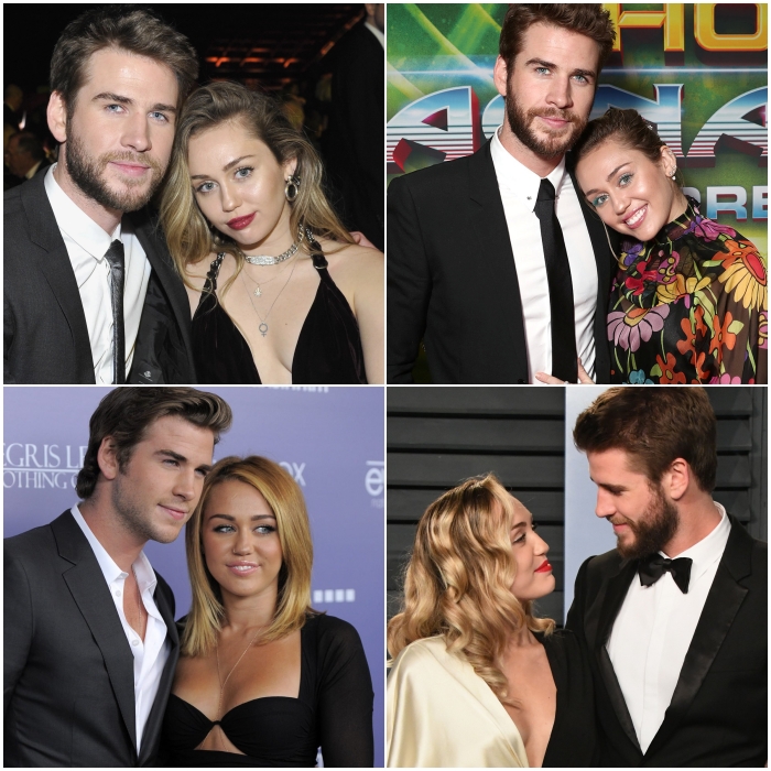 Miley Cyrus y Liam Hemsworth