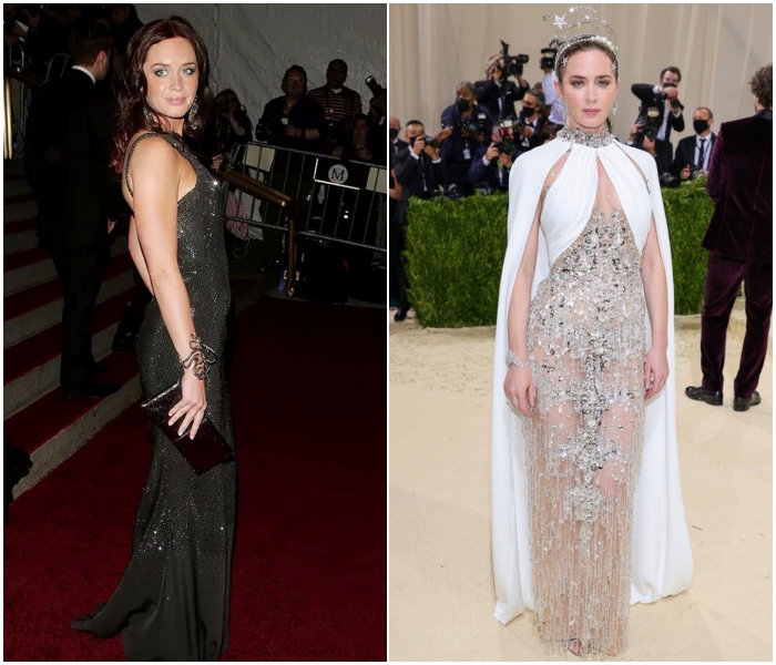 Emily Blunt en 2007 Vs. 2021