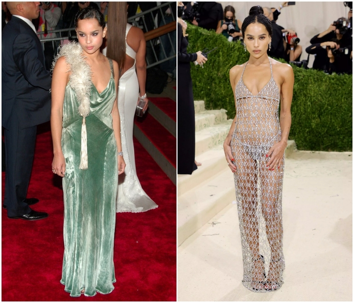 Zoe Kravitz en 2008 Vs. 2021