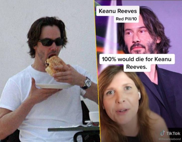 Keanu Reeves; Tiktoker que trabajó en restaurantes califica a los famosos que atendió