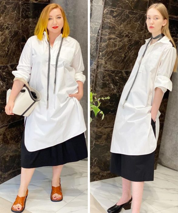 Natalia Voronkova; Mujer de 42 años demuestra que es posible usar la misma ropa que las modelos de 20