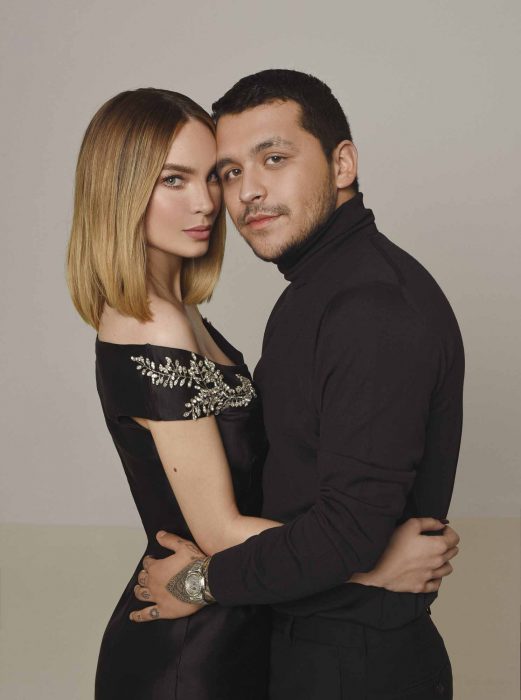 Belinda & Cristian Nodal en una revista
