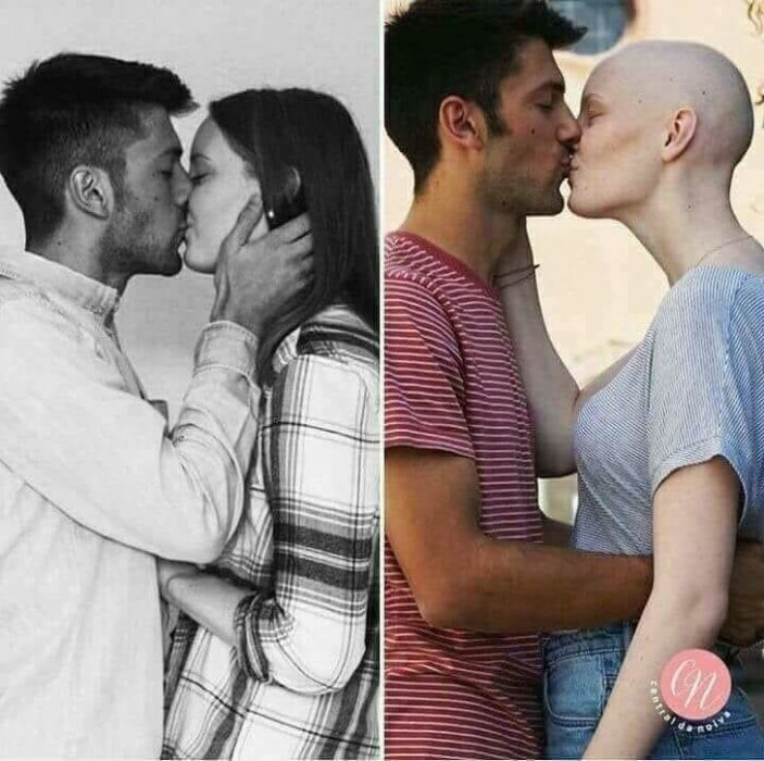pareja besándose; 15 Imágenes que capturan a la perfección el amor verdadero