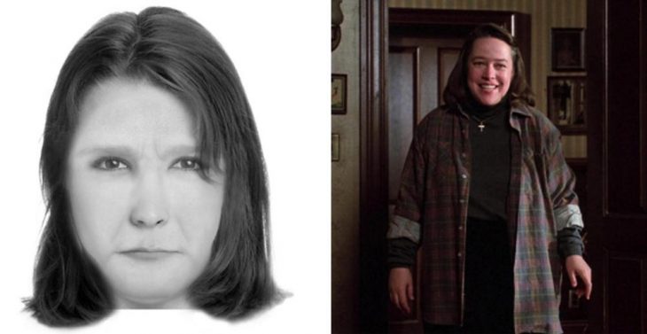 Imagen comparativa del personaje Annie Wilkes 'Misery'