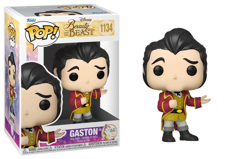 Funko Pop de Gaston personaje de la bella y la bestia
