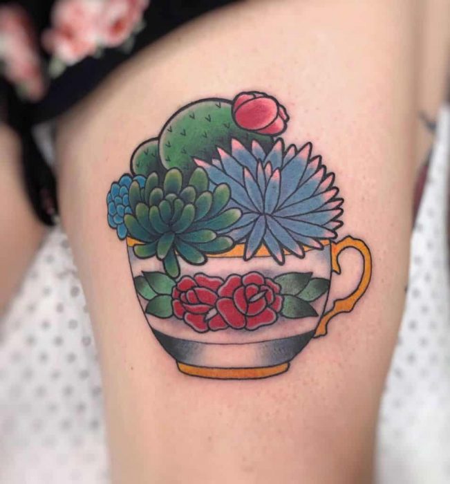 Diseños de tatuajes de tazas