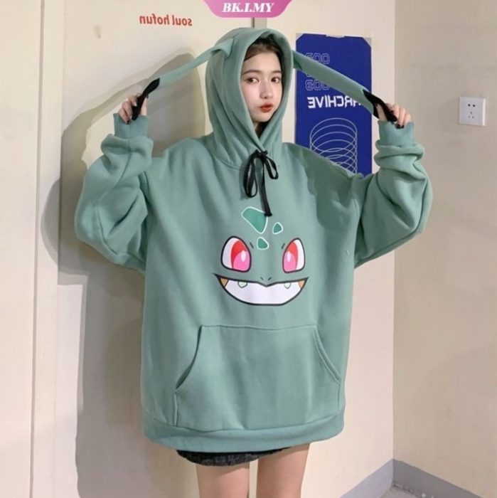 sudadera Pokémon; 15 Sudaderas kawaii para mantenerte calientita 24/7