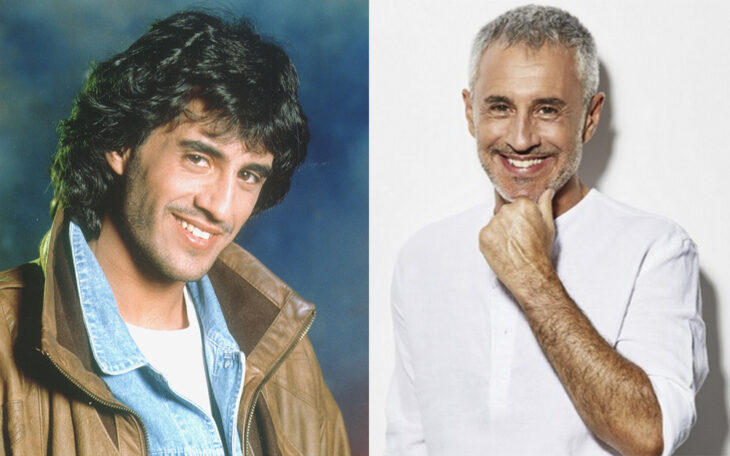 Antes y después de cantantes de los 90
