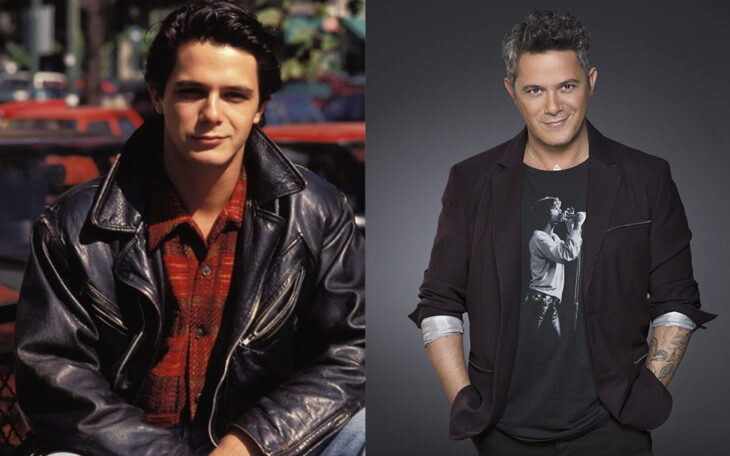 Antes y después de cantantes de los 90