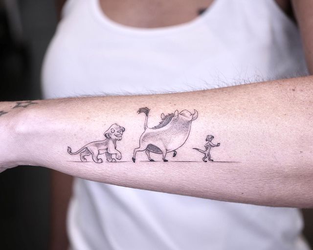 Tatuajes inspirados en los personajes de Disney