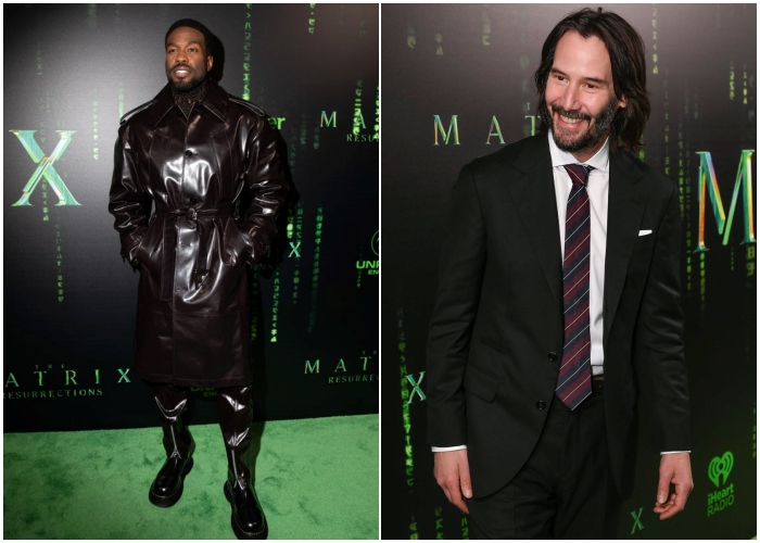 Yahya Abdul-Mateen y Keanu Reeves