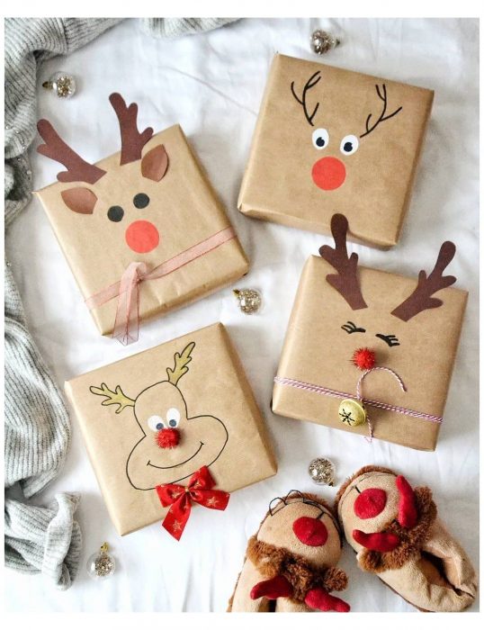 Maneras de envolver regalos navideños
