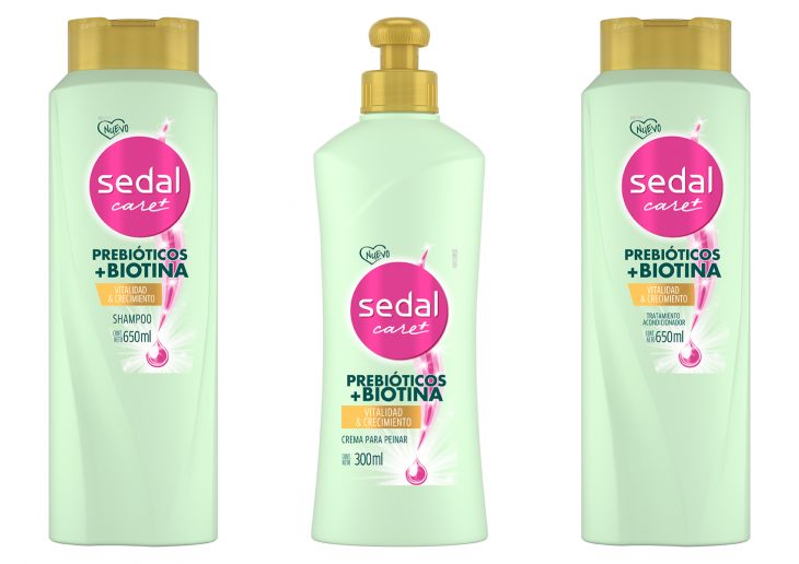 Champú Sedal Care+ Prebióticos y biotina