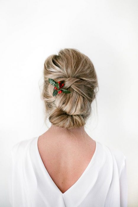 Peinados ideales para las fiestas navideñas