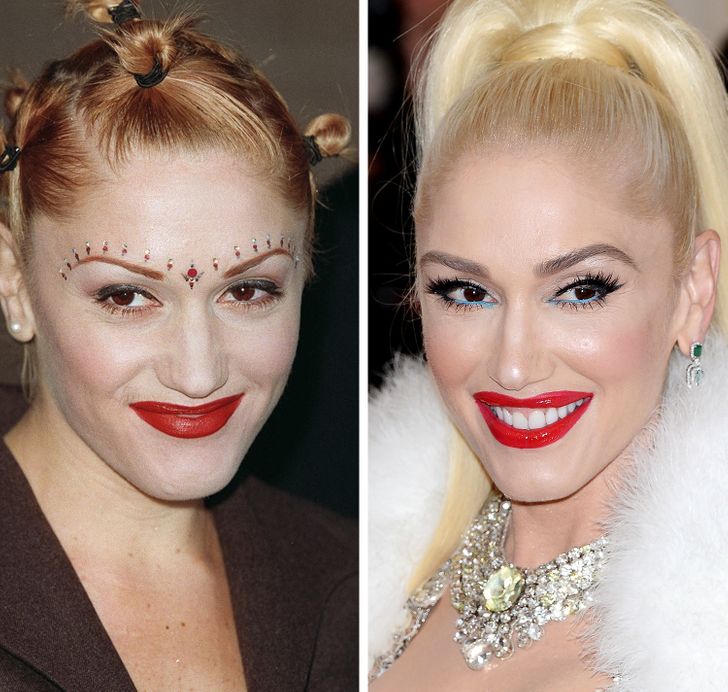 Gwen Stefani ;16 Pruebas de que las cejas son el marco de tu belleza