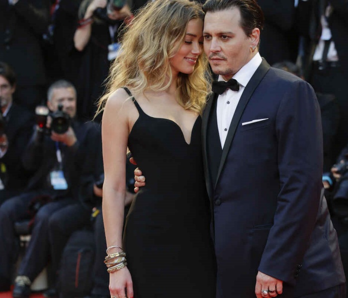 Johnny Depp y Amber Heard