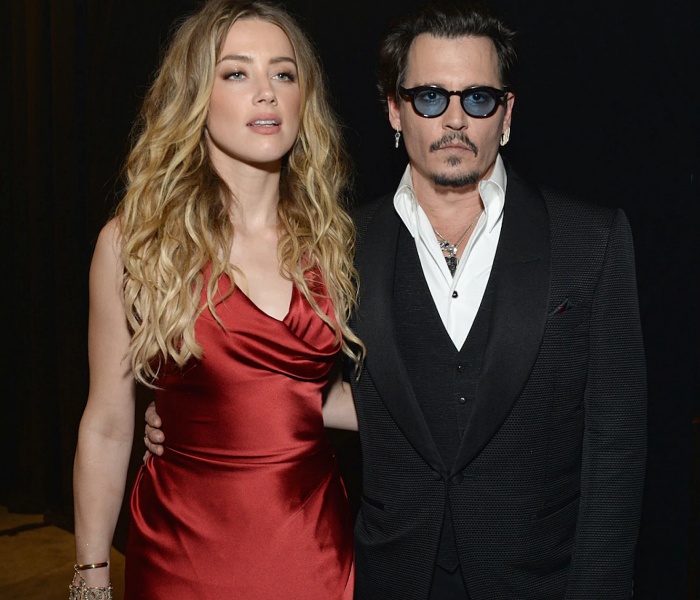 Johnny Depp y Amber Heard