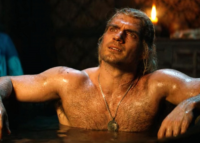 Henry Cavill como Geralt De Rivia
