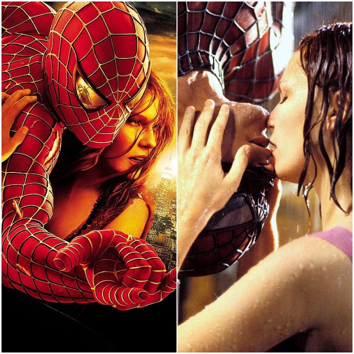Kirsten Dunst y Tobey Maguire en 'Spider-Man'