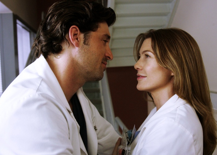 Ellen Pompeo y Patrick Dempsey