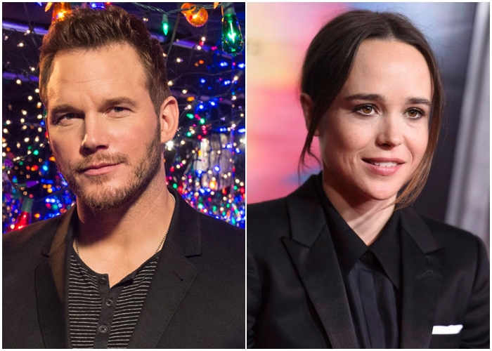 Chris Pratt y Elliot Page