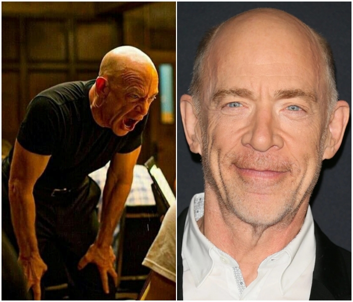 J.K. Simmons en Whiplash