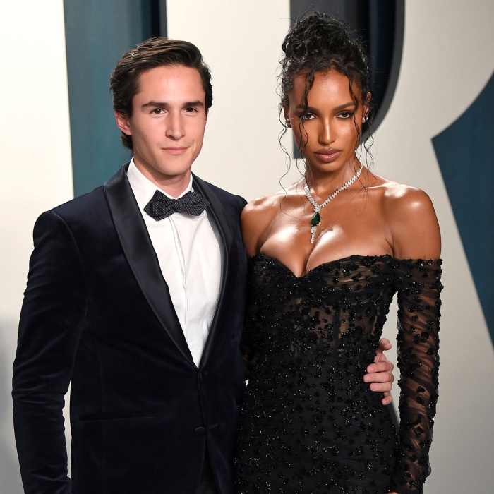 Jasmine Tookes y Juan David Borrero