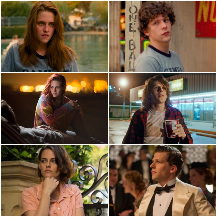 Kristen Stewart y Jesse Eisenberg