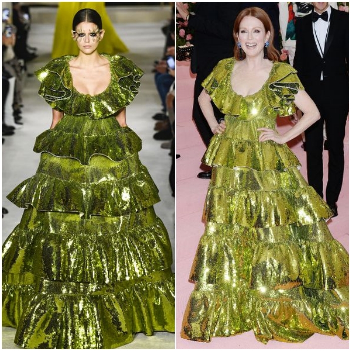 Julianne Moore en Valentino